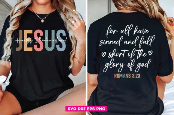 Bible Verse SVG, Jesus SVG, Christian PNG for T-Shirt Designs