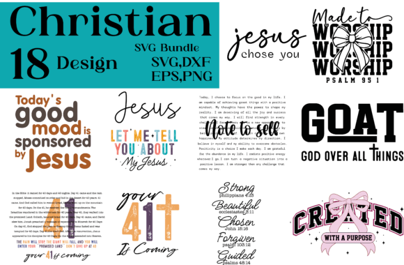 Christian SVG Bundle, Faith Svg, God Svg