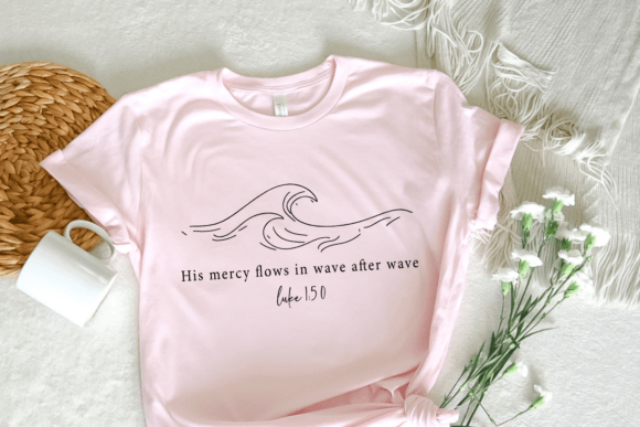 Christian SVG, Luke 1:50 SVG, Chosen T-Shirt Designs