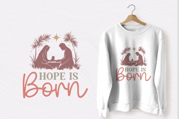 Christmas Christian SVG, Nativity and T-Shirt Designs