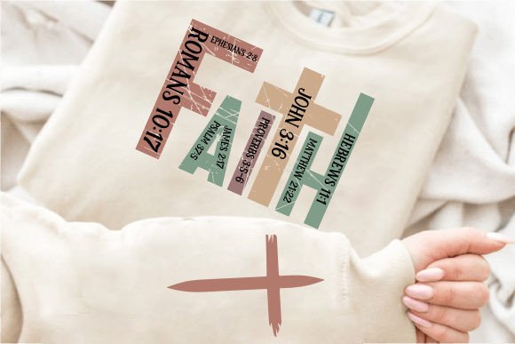 Faith SVG, Christian Svg, Bible Verses T-Shirt Designs