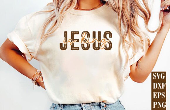 Jesus is King Svg Png, Faith Svg, Christ