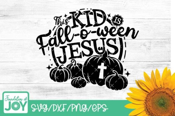 This Kid is Falloween Jesus Svg T-Shirt Designs